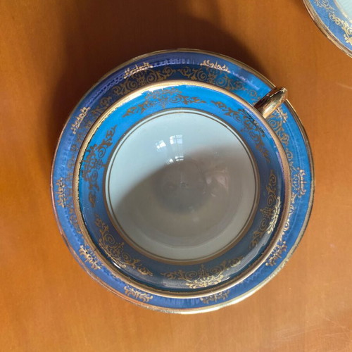 Σετ τσαγιού Schumann Bavaria vintage μεταχειρισμένο, 6 φλιτζάνια και πιατάκια