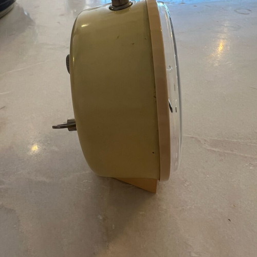 Junghans vintage alarm clock used, analog, tabletop
