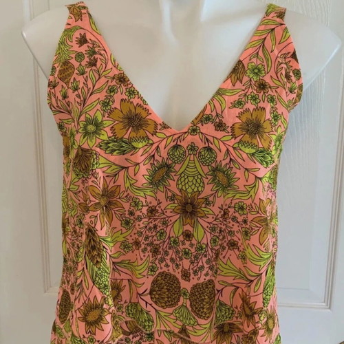 Floral H&M Salopette like new, size M, multicolor