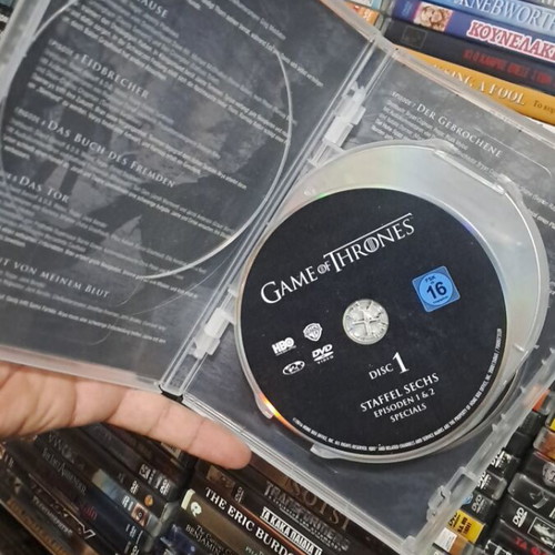 Game of Thrones Season 6 DVD with English subtitles