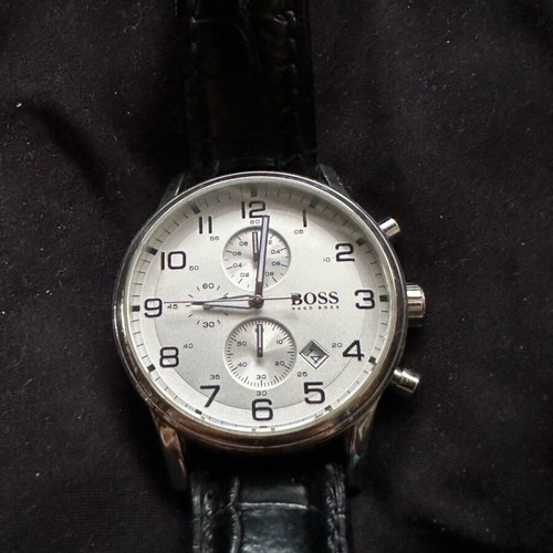 Hugo Boss Chronograph watch like new, men's