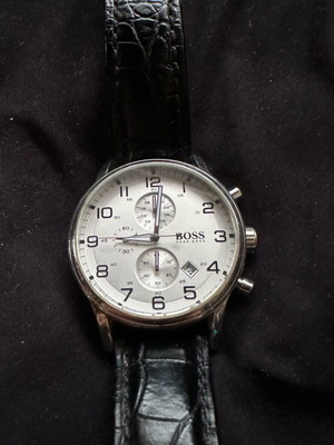 Hugo Boss Chronograph watch like new, men's