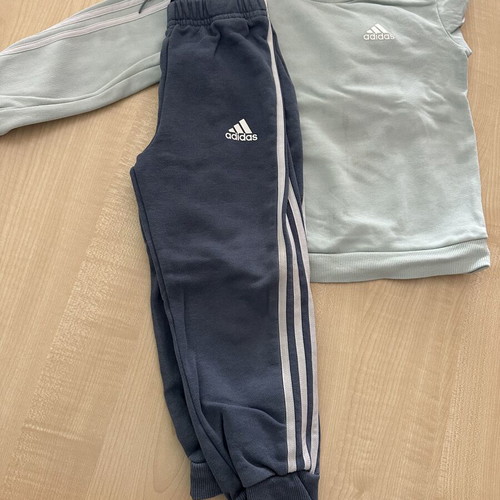 Adidas kids' sportswear set, size 2-3 years, blue