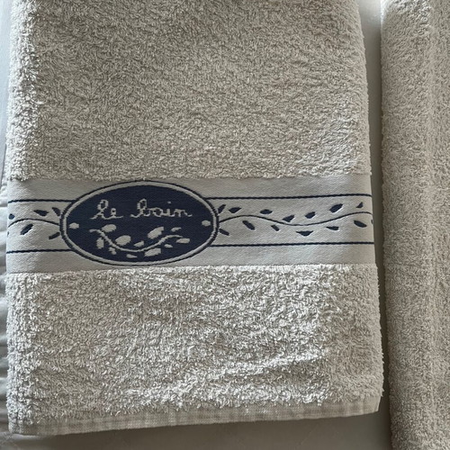 La redoute towel set used