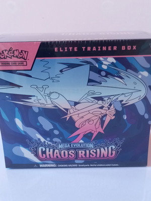 Pokémon TCG Mega Evolution Chaos Rising Elite Trainer Box σφραγισμένο