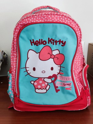 Hello Kitty Sweetheart school backpack set with insulated lunch bag