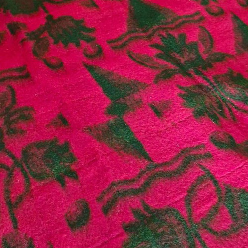 Wool Blanket like new, handmade, 196x227 cm