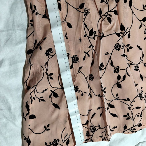 Vintage style dress like new, one size fits 2XL, black and beige