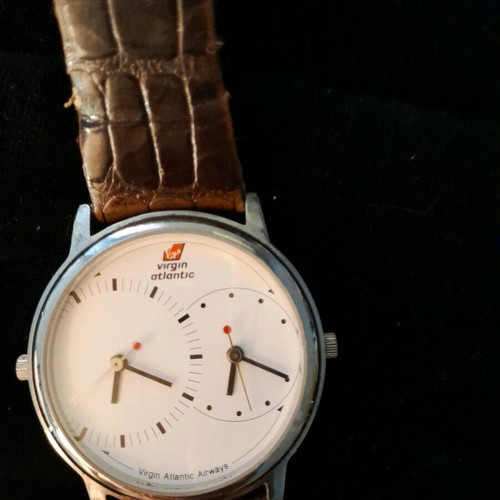 Virgin Atlantic Airways Dual Time watch used