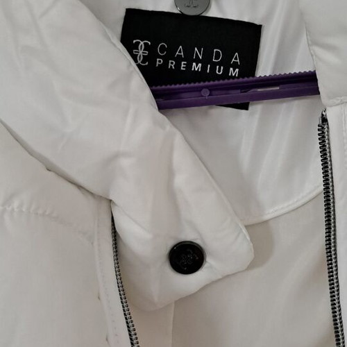 Sleeveless women's jacket white size 46 new C&A