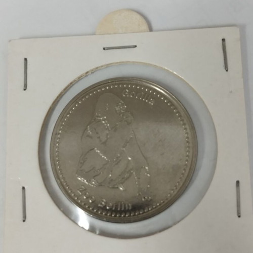 Berlin Zoo souvenir coin with gorilla like new