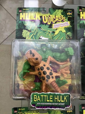 HULK Outcasts Battle Hulk figure vintage 1997 used