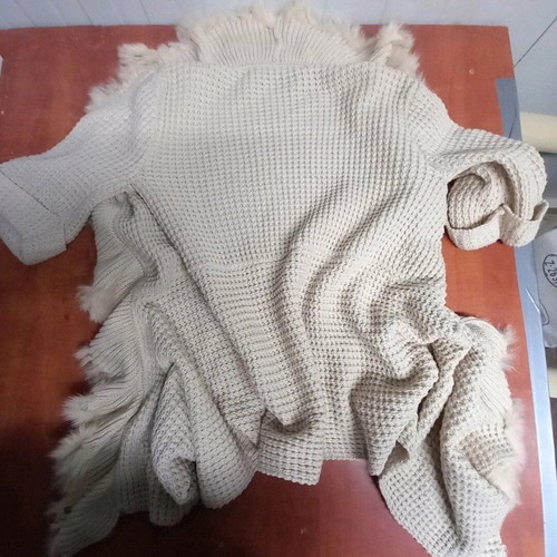 Cardigan used beige, size L