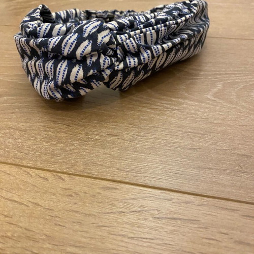 Tinos Headband new, white and blue, bleecker and love