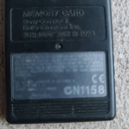 PlayStation 2 Memory Card used, functional