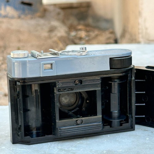 Cosmic 35 camera used, USSR 1960s, LOMO