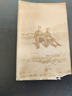 Φωτογραφία με στρατιωτικούς, δεκαετία 30, άγνωστη τοποθεσία