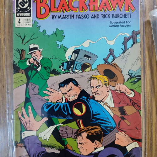 Blackhawk comic used, English (1989)