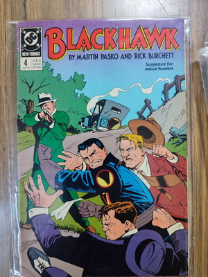 Blackhawk comic used, English (1989)