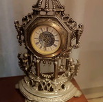 Bronze antique clock like new, functional