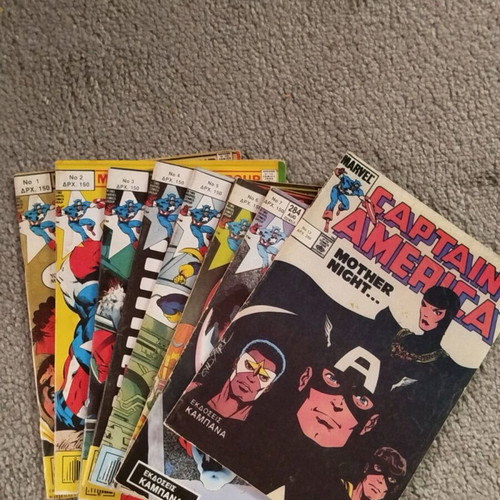 Captain America 1-2-3-4-5-5-7-13 (8 issues package)