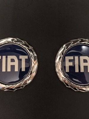 Fiat Punto 188 trunk emblem Φ95 new 2000-2009