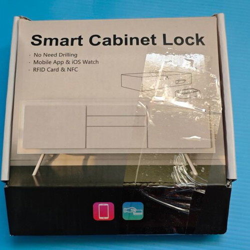 Smart Cabinet Lock with Hidden RFID and Bluetooth