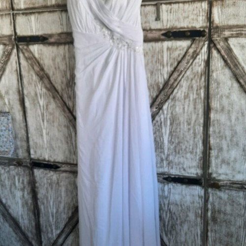 Wedding dress used nr 38/40 with veil and flower girl dress gift