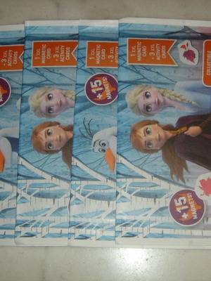 Πακέτο 10 φακελάκια Panini Frozen II με μαγνητικές κάρτες νέες