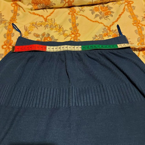 A.L.E. maxi blue skirt like new with elastic waist
