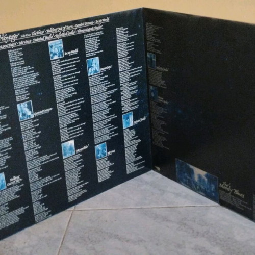 Moody Blues Long Distance Voyager vinyl record used, rock