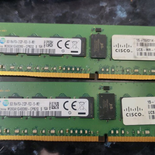 Ram DDR4 Samsung 2x 8GB 2133MHz REG DIMM used