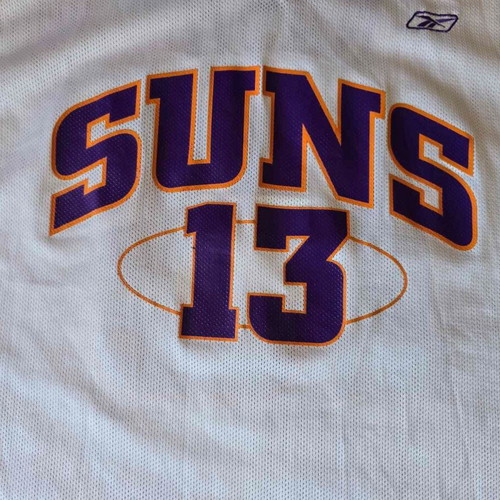 NBA Phoenix Suns basketball jersey #13 Nash Reebok used size 2XL