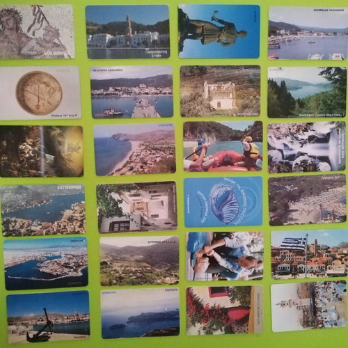 Collectible phone cards used with 25th March and DION cards