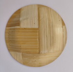Vintage Chinese decorative bamboo coaster