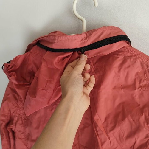 Pink Waterproof Jacket like new, size Large