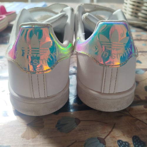 Adidas Stan Smith girls' sneakers size 34 like new, white
