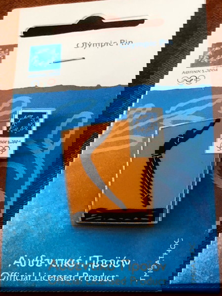 Αυθεντική καρφίτσα ολυμπιακών αγώνων Αθήνα 2004