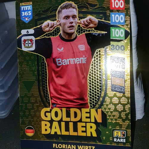 Florian Wirtz Golden Baller 2025 Panini Adrenalyn XL FIFA 365 like new
