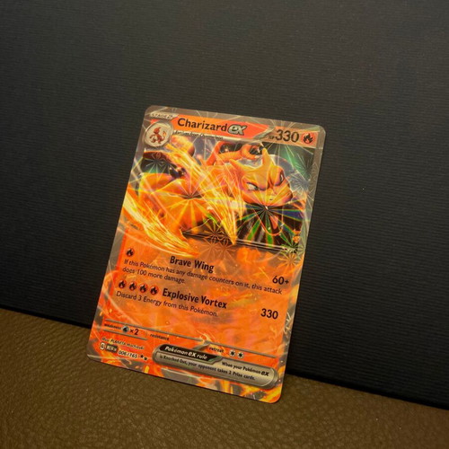 Pokemon Charizard ex (006/165) reprinted card new