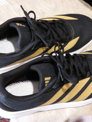 Adidas Duramo RC 2 αθλητικά παπούτσια, νούμερο 40, μαύρο και χρυσό