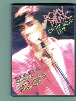 Roxy Music On The Road Live DVD used, pop