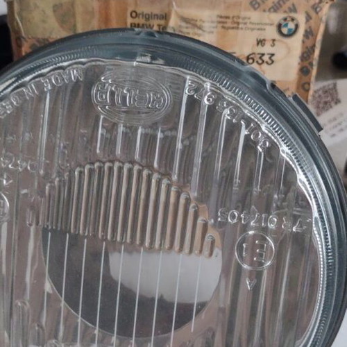 BMW E30 Left Headlight Shell New 63121385633 Hella