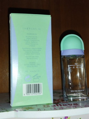 Vintage μινιατούρα Sergio Tacchini Ozone Woman 7ml με κουτί