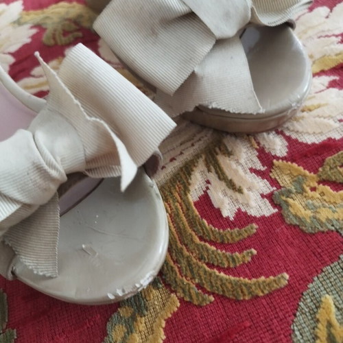 Sambo beige sandals size 41 used with minor scratches