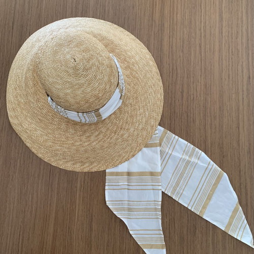 Ioanna Kourbela Straw Hat new, one size