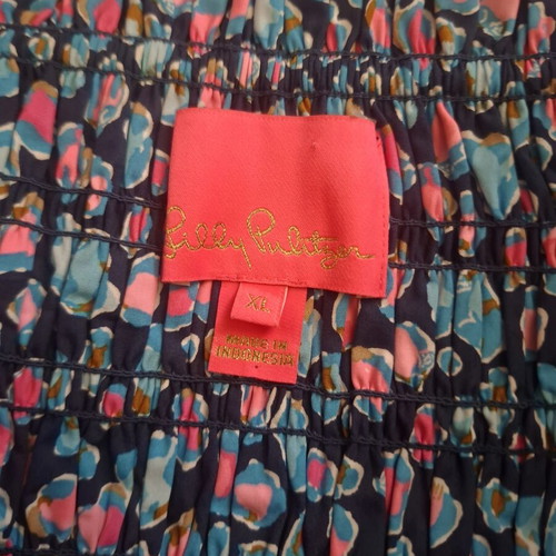 Lilly Pulitzer cotton baby doll dress new, size L-XL, colorful