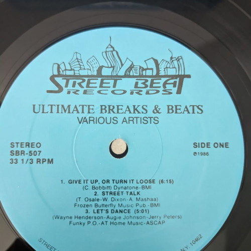 Various Ultimate Breaks & Beats vinyl record