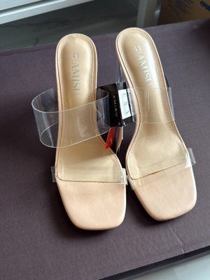 Силиконови чехли A To Z Greek нови, бежови, номер 41