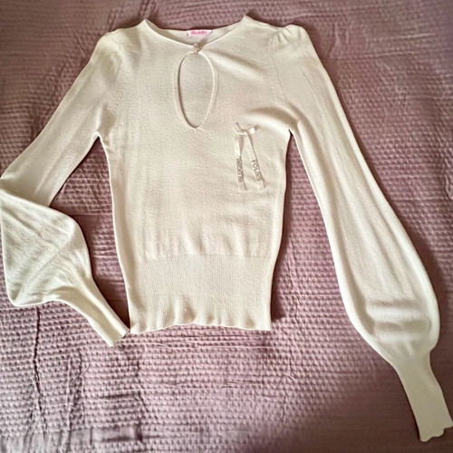 Blumarine Blugirl&Folies sweater used, size S, white